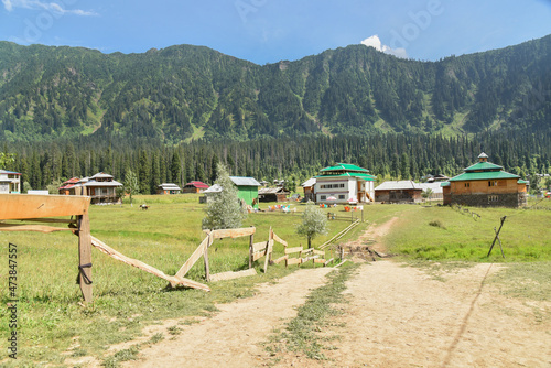 landscape of Neelum Valley Kashmir Pakistan 