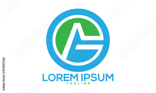 Free Download Unique letter logo Modern and minimalist vector and abstract logo - GFXLoad