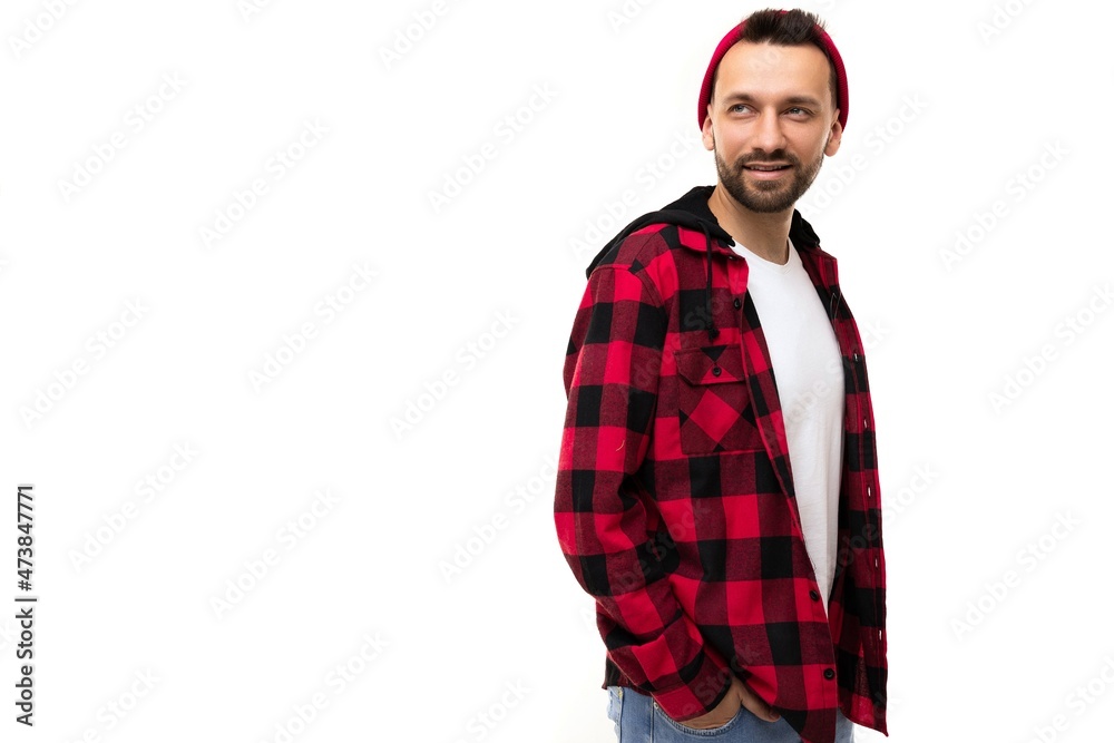 blogger, Red Hat and Check Shirt looks blogger, Red Hat and Check Shirt looks