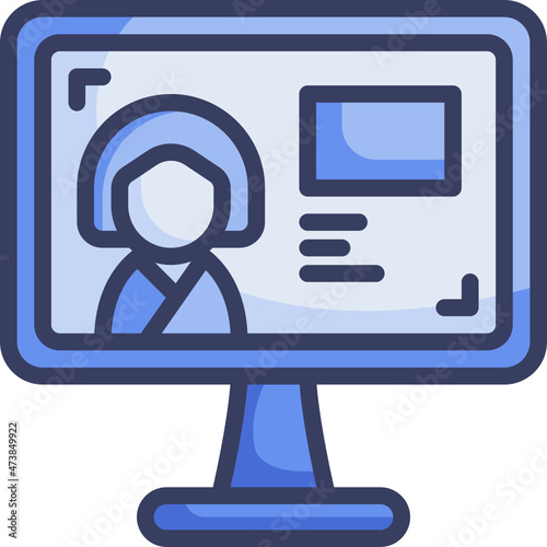 fake news Two Tone icon