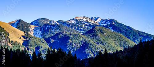 lake Spitzingsee in Bavaria photo