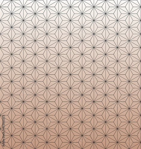 Classic black stripes pattern on gradient pink background, Geometrical pattern  retro style, Abstract pattern on gradient brown background.