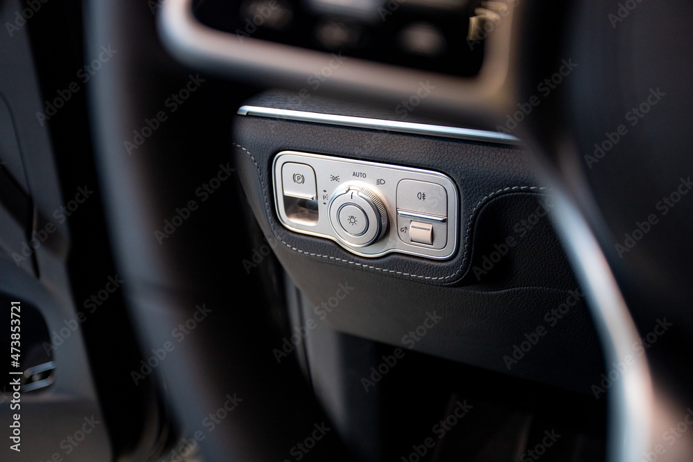 light switch selector in the car
