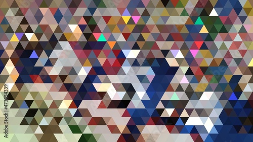 Colorful abstract of mosaic pattern background, Colorful abstract mosaic effect background.