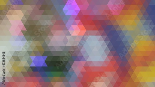 Colorful abstract of mosaic pattern background, Colorful abstract mosaic effect background.