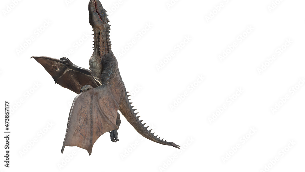 Wyvern Rex Slow Fly Animation Cinematic video, 3d rendering Wyvern Rex Slow Fly Animation Cinematic video, 3d rendering