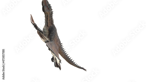 Wyvern Rex Slow Fly Animation Cinematic video  3d rendering