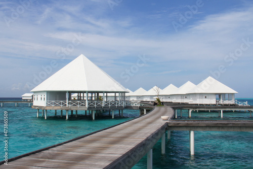Villa on stilts Maldives 