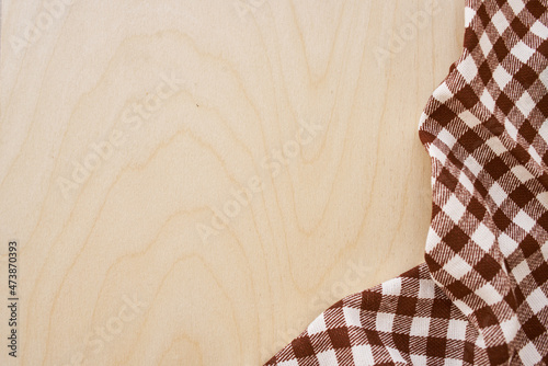 wooden texture plaid tablecloth kitchen textile design