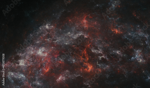 Ember Pyre Nebula - Fictional Nebula © Per Magnusson