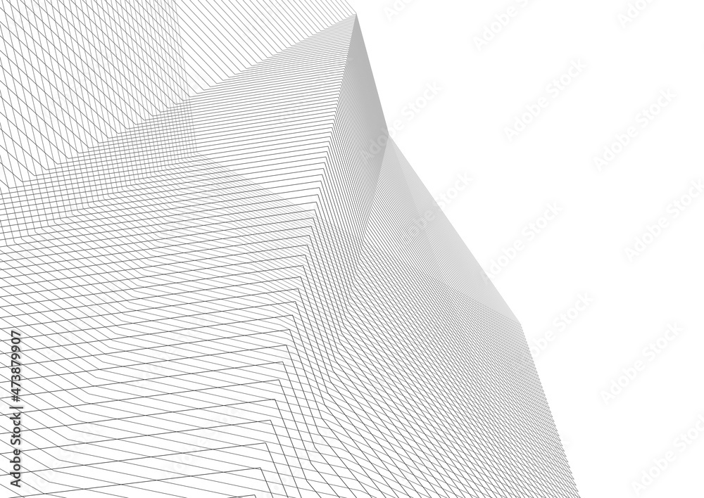 abstract architecture design illustration abstract architecture design illustration
