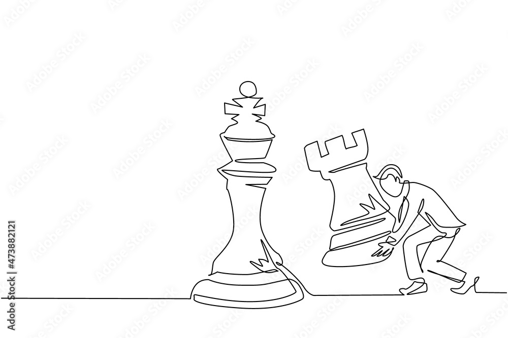 Chess game to development analysis new strategy plan Stock Photo - Alamy