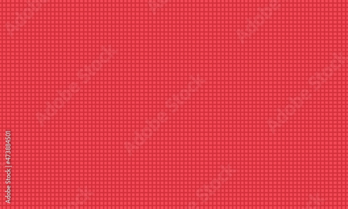 a pink background with a grid