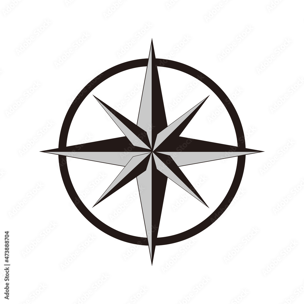 compass logo icon illustration design compass logo icon illustration design