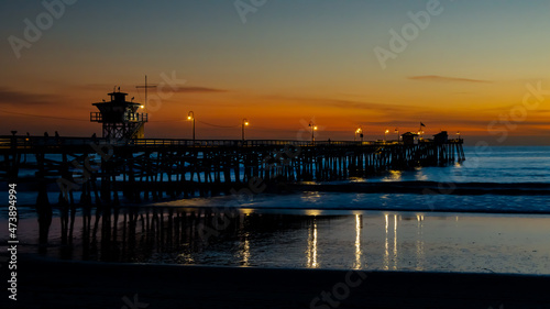 Sunset over the Pier