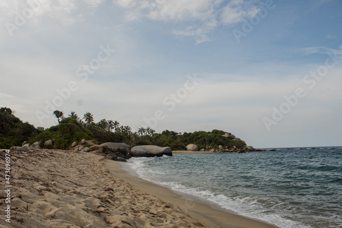 beautiful beach in palomino colombia © kevinalexander