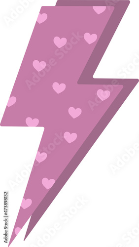 lightning energy  storm  flash illustration