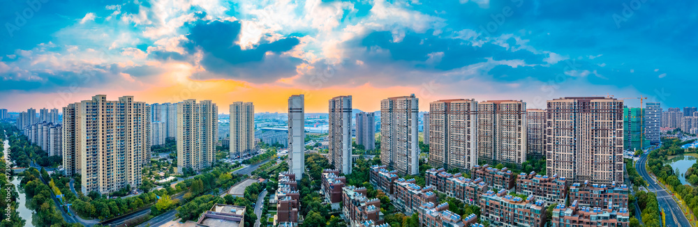 Obraz premium Economic and Technological Development Zones, Nantong City, Jiangsu province