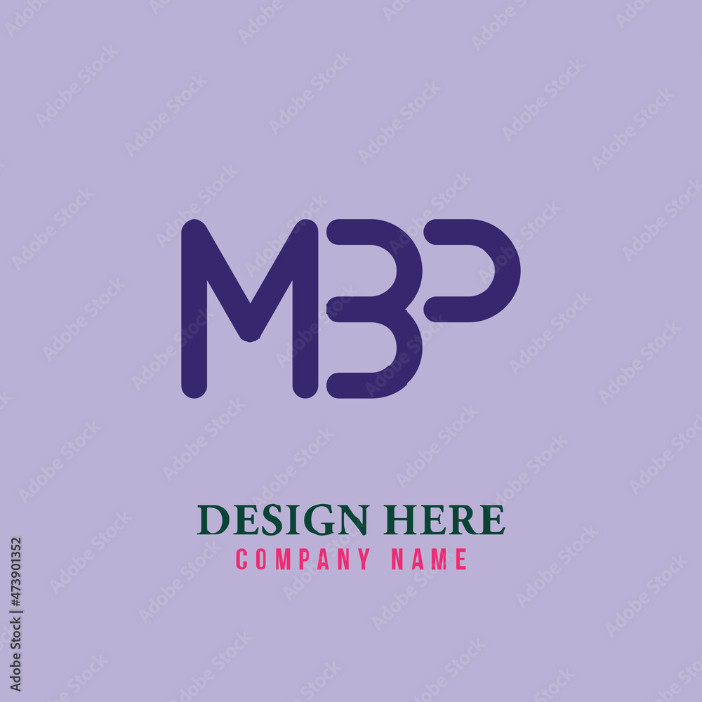MBP lettering logo is simple, easy to understand and authoritative MBP lettering logo is simple, easy to understand and authoritative