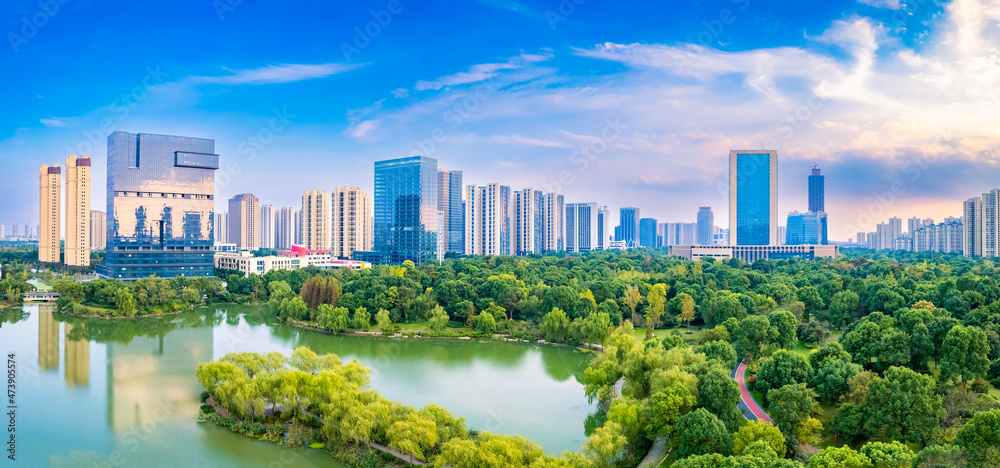 Nengda Central Park, Nantong City, Jiangsu Province