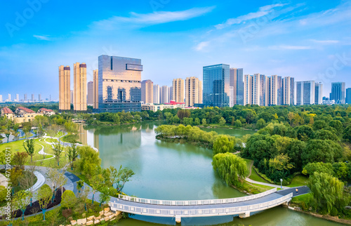 Nengda Central Park, Nantong City, Jiangsu Province photo