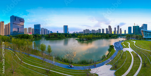 Nengda Central Park, Nantong City, Jiangsu Province