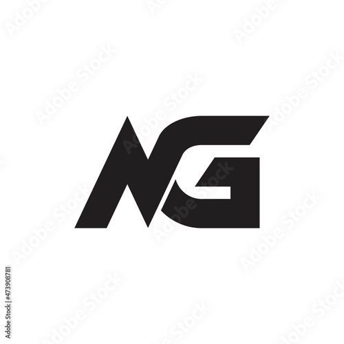 ng logo design simple and clean