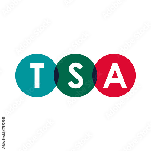 TSA letters Desogn Different colors