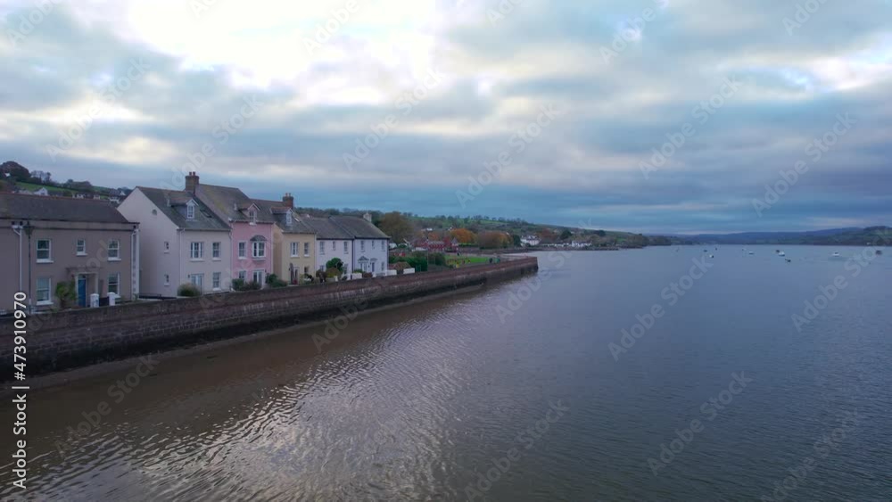 View over River Teign, Shaldon and Teignmouth from a drone, Devon, England, Europe
View over River Teign, Shaldon and Teignmouth from a drone, Devon, England, Europe