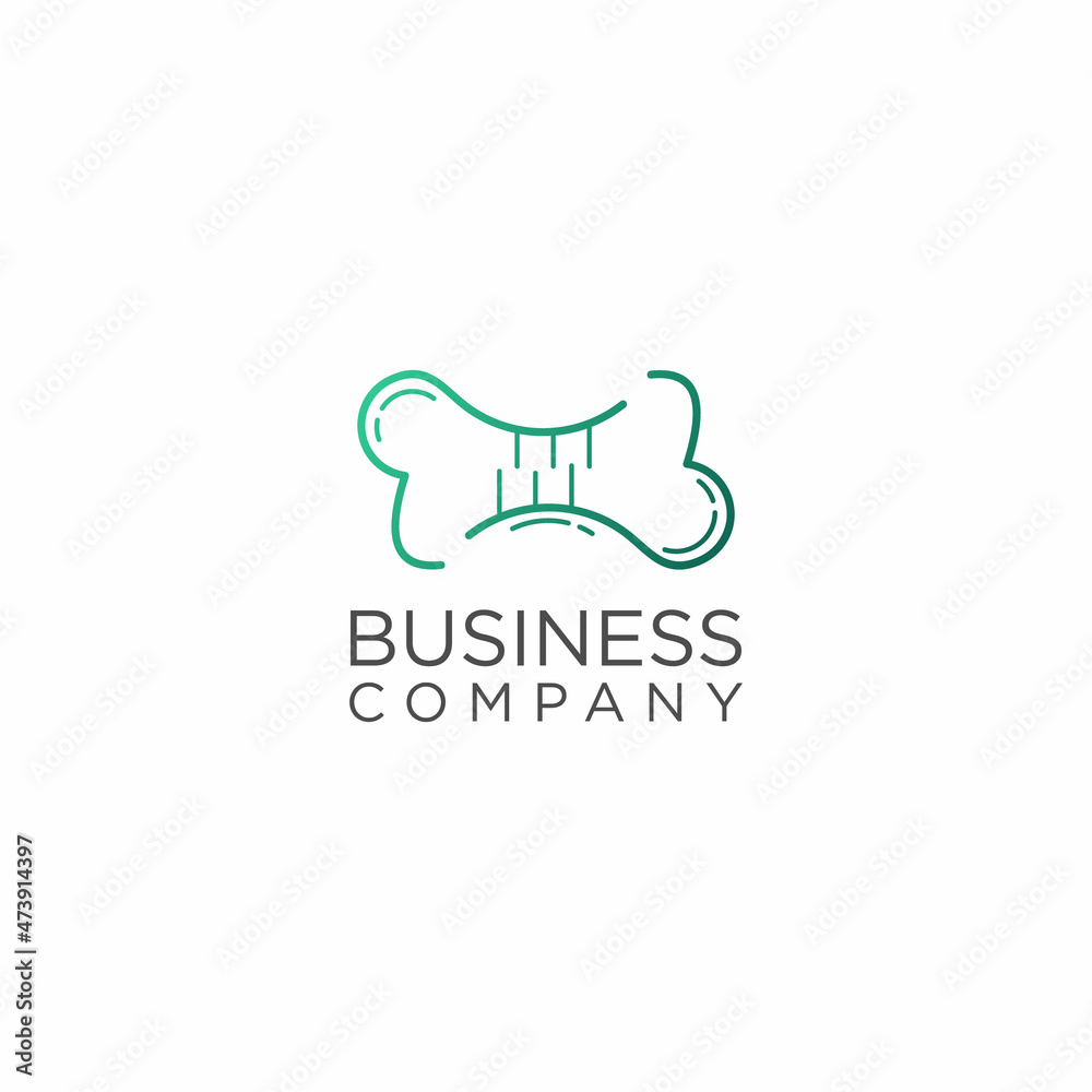 bone logo design , logo for medical company, hospital logo design vector bone logo design , logo for medical company, hospital logo design vector