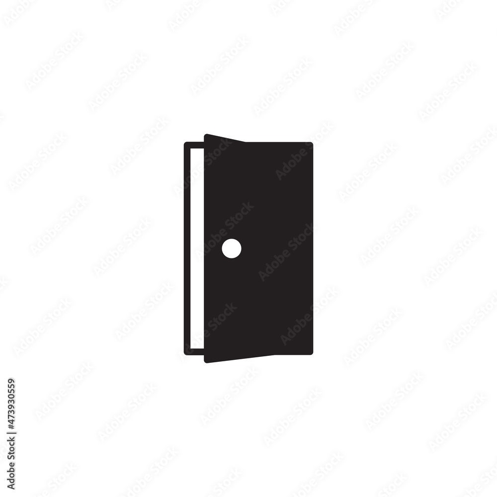 door icon vector design templates door icon vector design templates