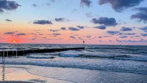 Photos Kolobrzeg beach sunset
