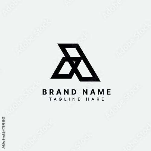 A Logo Design vector with black color