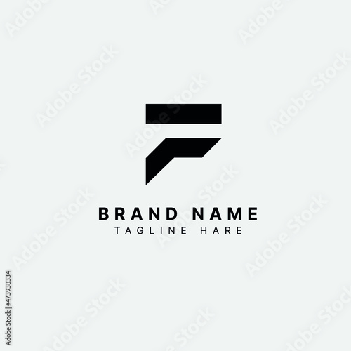 business F logo design 