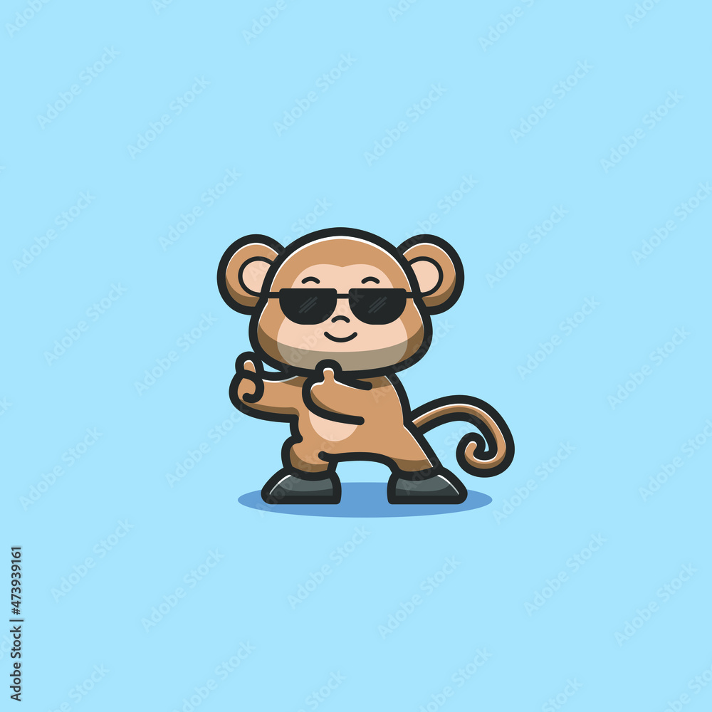 Cool monkey thumbs up Cool monkey thumbs up