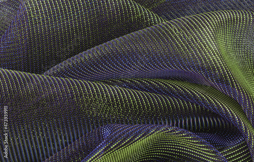 Texture of draped purple an...