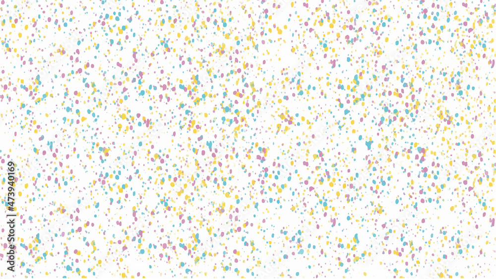 Colorful polka dot background. vector illustration.