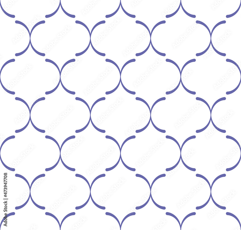 Color of year 2022 very peri seamless pattern. Abstract violet geometric pattern in arabic style. Simple vector seamless design for background, paper, textile, wallpaper. Traditional ornament Color of year 2022 very peri seamless pattern. Abstract violet geometric pattern in arabic style. Simple vector seamless design for background, paper, textile, wallpaper. Traditional ornament