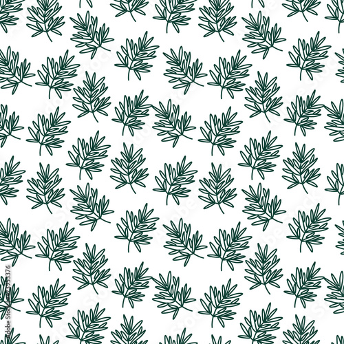 Vector seamless pattern with tropical green flowers on transparent background.Dark,floral,botanical print in doodle style hand drawn.Designs for textiles,fabric,wrapping paper,invitations,packages.