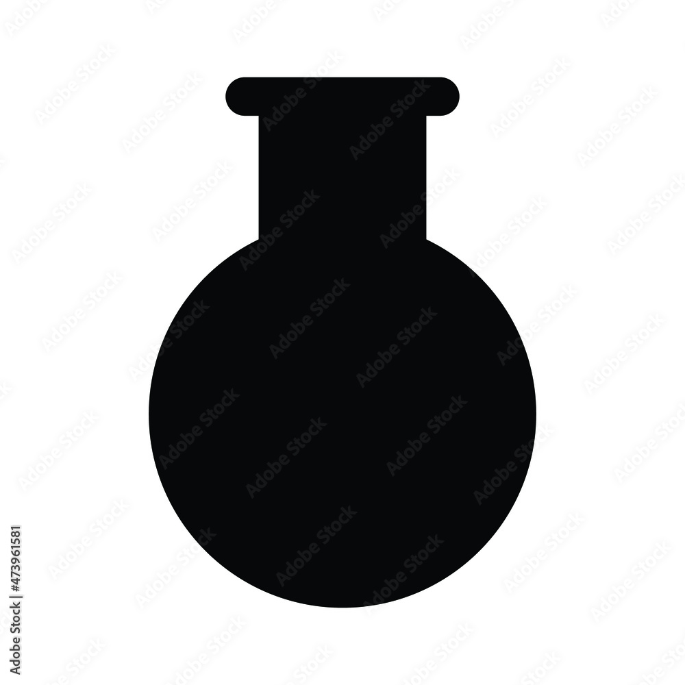 Flask beaker Vector icon which is suitable for commercial work and easily modify or edit it
Flask beaker Vector icon which is suitable for commercial work and easily modify or edit it