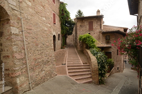 centro storico di assisi regione umbria