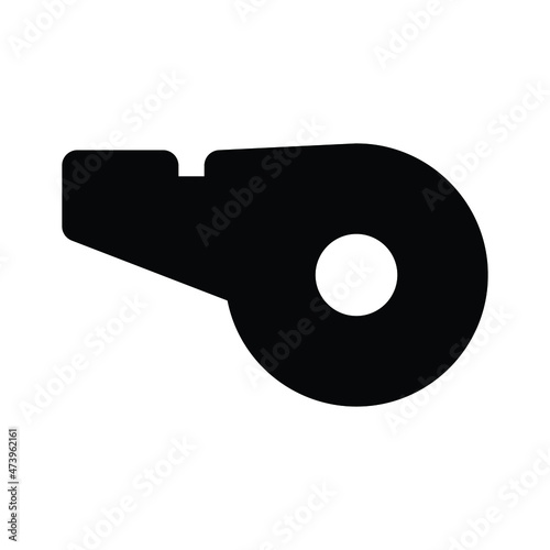 Whistle Vector icon which is suitable for commercial work and easily modify or edit it

