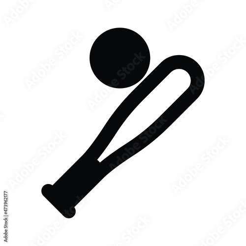 Baseball Vector icon which is suitable for commercial work and easily modify or edit it

