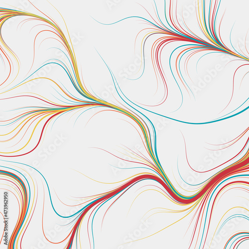 Abstract Perlin Noise Geometric Pattern generative computational art illustration