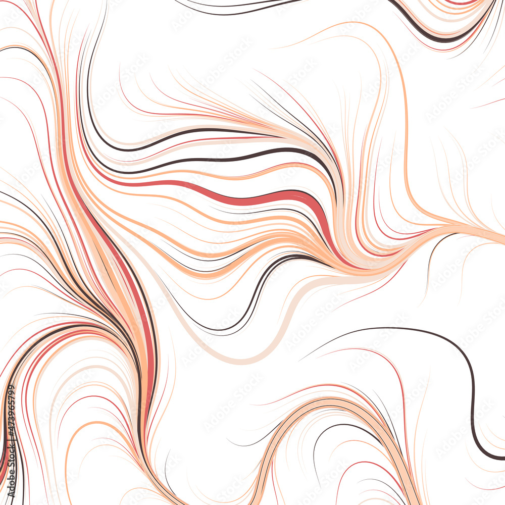 Fototapeta premium Abstract Perlin Noise Geometric Pattern generative computational art illustration
