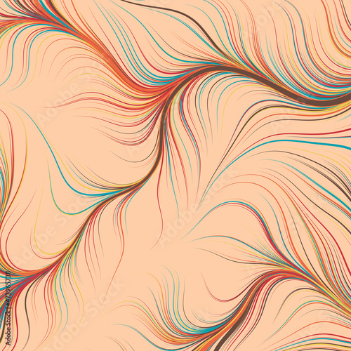 Abstract Perlin Noise Geometric Pattern generative computational art illustration