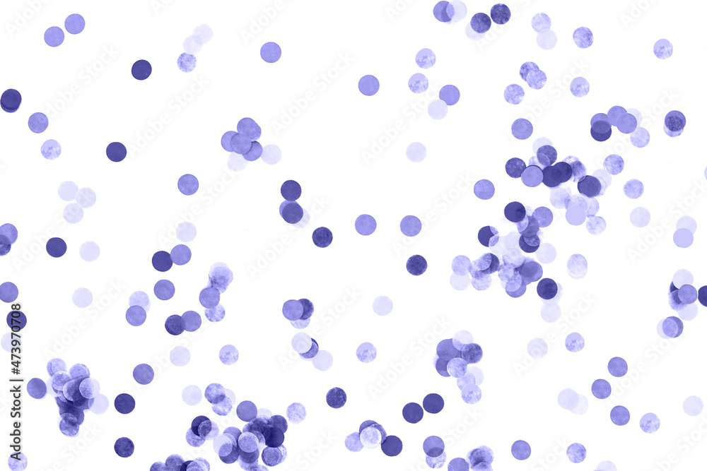 Festive purple confetti background. Flat lay style. Festive purple confetti background. Flat lay style.