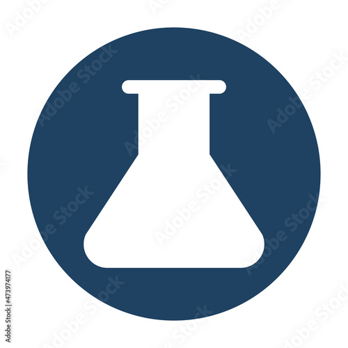 Testing Beaker Vector icon which is suitable for commercial work and easily modify or edit it   © BinikSol