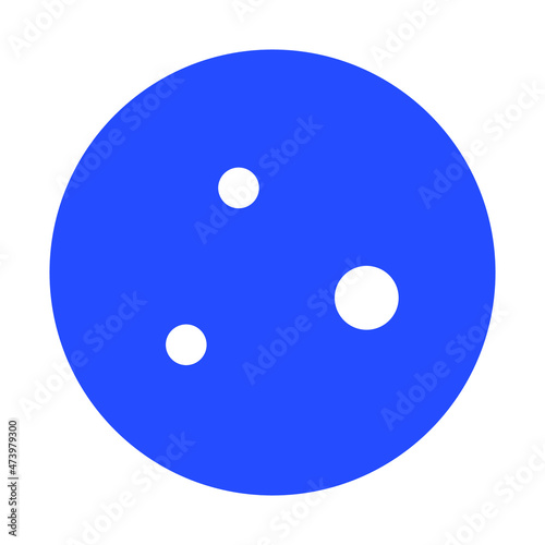 Moon Vector icon which is suitable for commercial work and easily modify or edit it