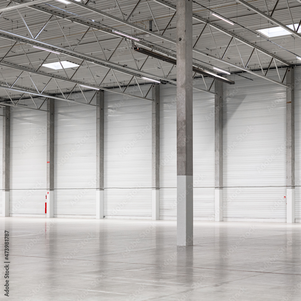 savings - led lighting in the warehouse - smart industrial